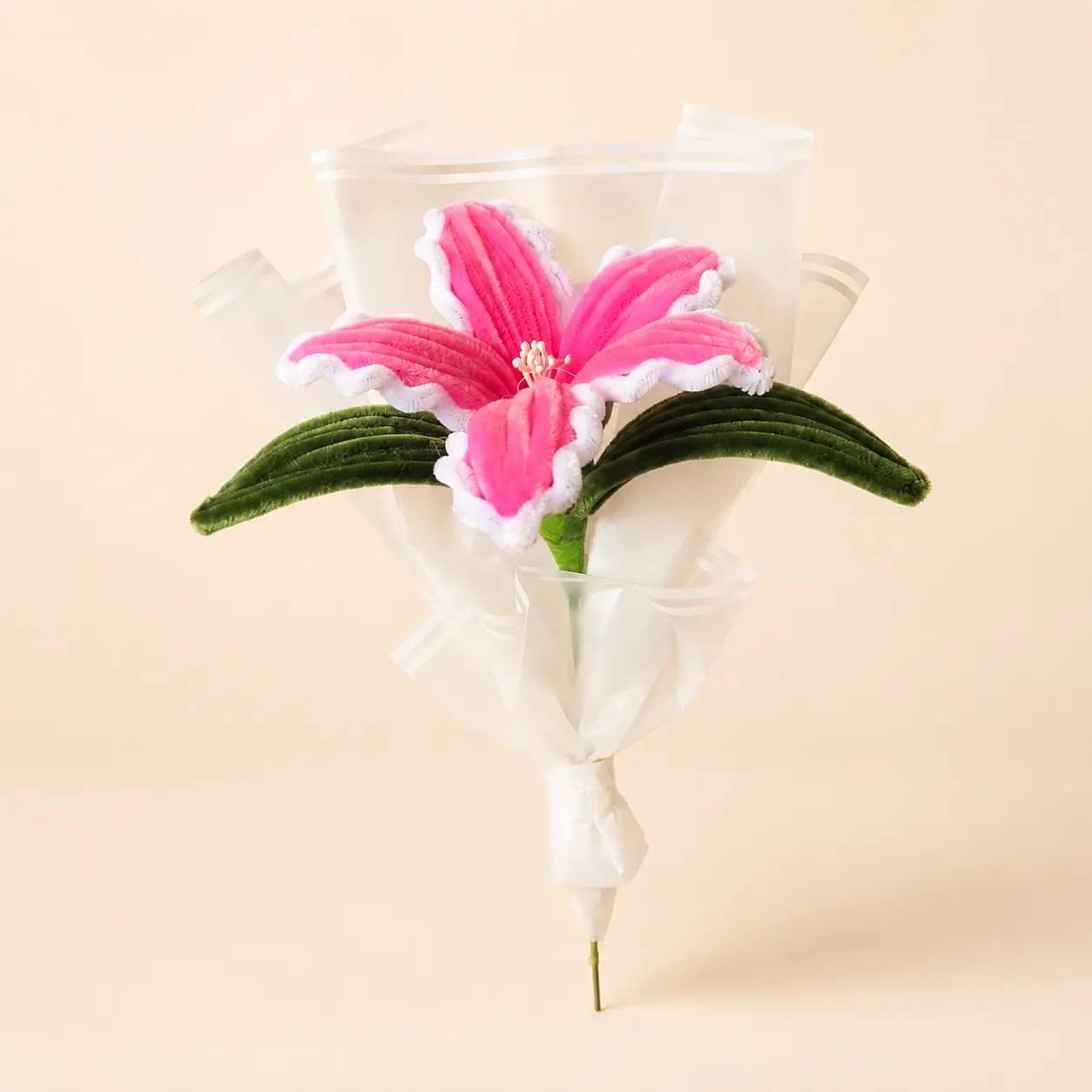 A delicate pink lily made for the sweetest small gesture.